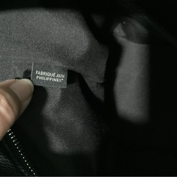 Coach coated canvas tote bag in tan and black zebra print - Picture 7 of 10